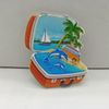 Custom Caribbean Beach Tourist Souvenir St Martin Saint Lucia Souvenir Fridge Magnet