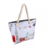 Custom Printing Women Large Travel Souvenir Canvas New York Tote Bag