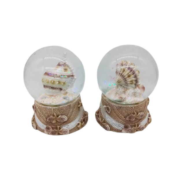 Custom Tourist Souvenir Resin Animal Figurine Parrot Snow Globe