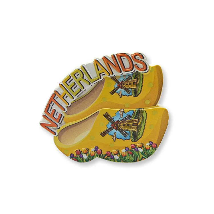 Customized Resin 3D Printing Tourist Holland Amsterdam Souvenir Fridge Magnet