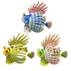 Factory Wholesale Bobble Head Animal Magnet Beach Tourist Souvenir 3D Sea Turtle Fridge Magnet