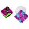 Wholesale Portable Indoor or Outdoor Custom Silicone Square Ashtray