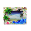 Wholesale Tropical Beach Souvenir Polyresin Picture Frame Fish Turtle Resin Photo Frame