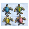 Factory Custom Resin Turtle Magnet Beach Tourism Souvenir 3D Polyresin Handmade Painting Fridge Magnet