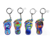 Custom Printing Beach Tourist Souvenir Keychain Epoxy Acrylic Hawaii Keychain