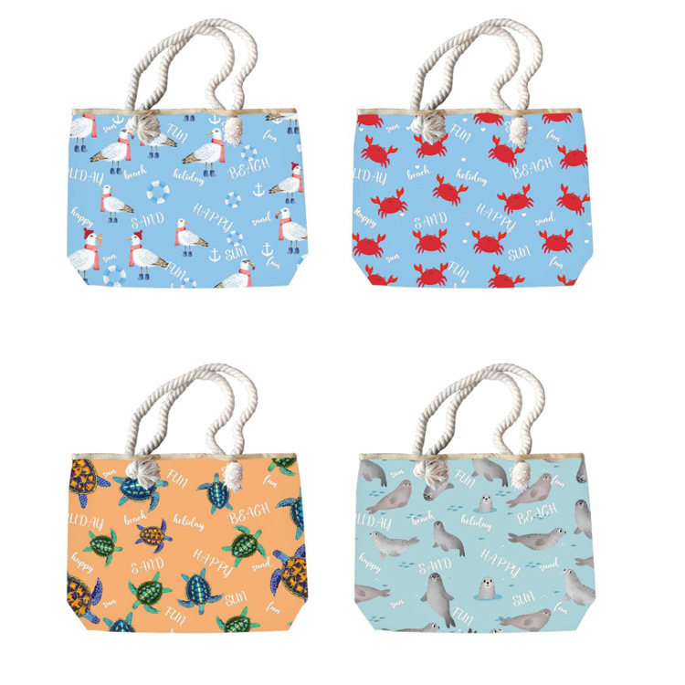 Wholesale Travel Print Women′s Shoulder Bag London Souvenir Tote Bag