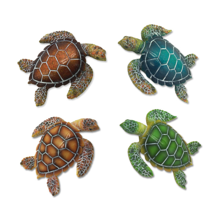 Wholesale Resin Turtle Beach Sea Life Travel Souvenir Gift Fridge Magnet