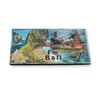 Wholesale Custom Beach Island Tourist Gift Foil Magnet Bali Souvenir Fridge Magnet