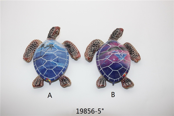 Wholesale Polyresin Turtle Statue Beach Souvenir Sea Turtles Figurine Resin Ornaments