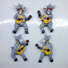 Wholesale Custom Greece Cyprus Croatia Tourist Souvenir Resin Donkey Fridge Magnet