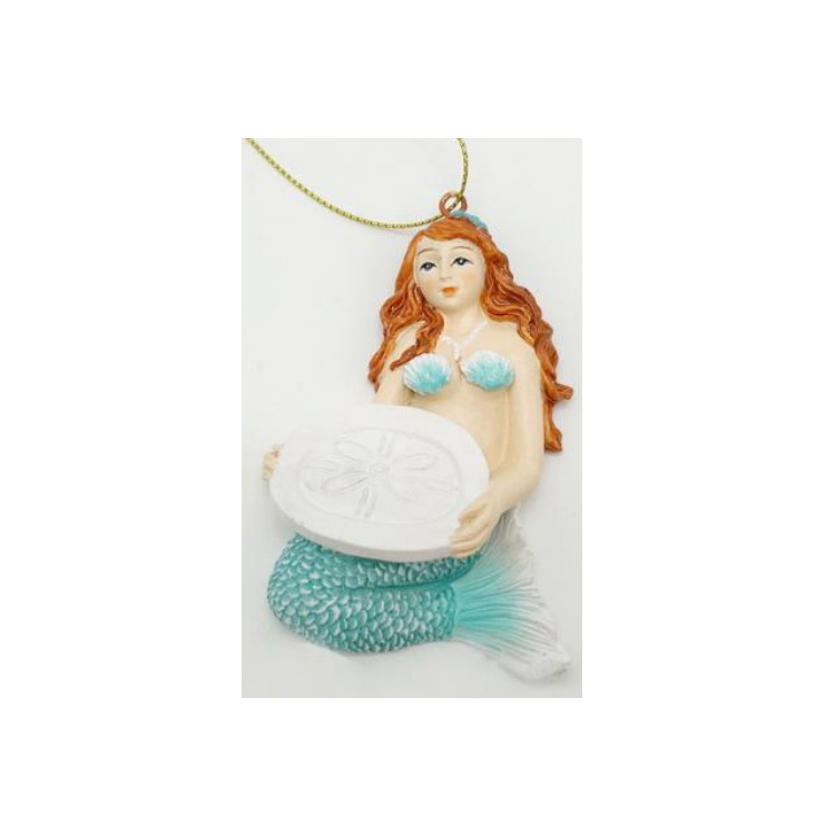 Mermaid Collection Resin Pendant Christmas Ornament for Holiday