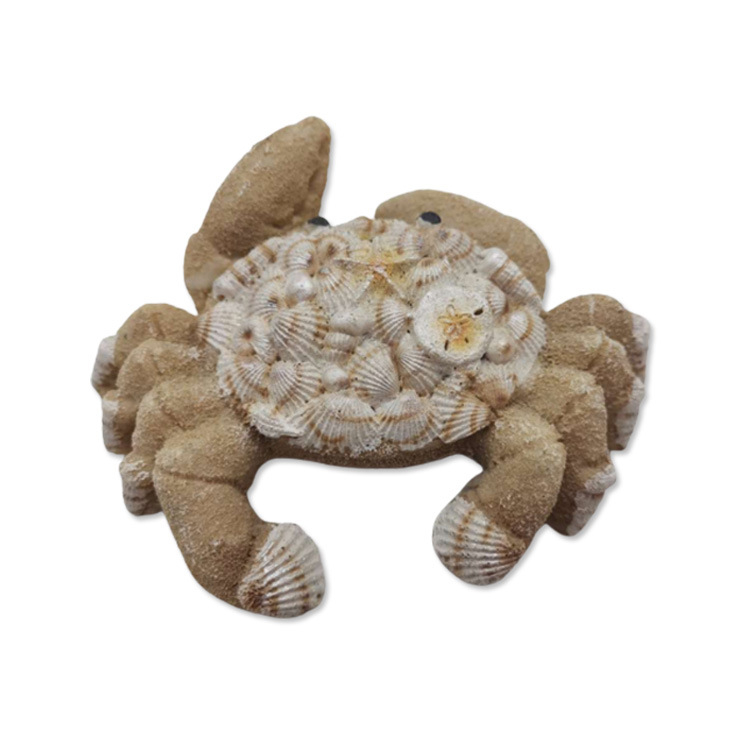 Wholesale Coast Beach Souvenir Crab Statue Home Decor Resin Crab Figurine