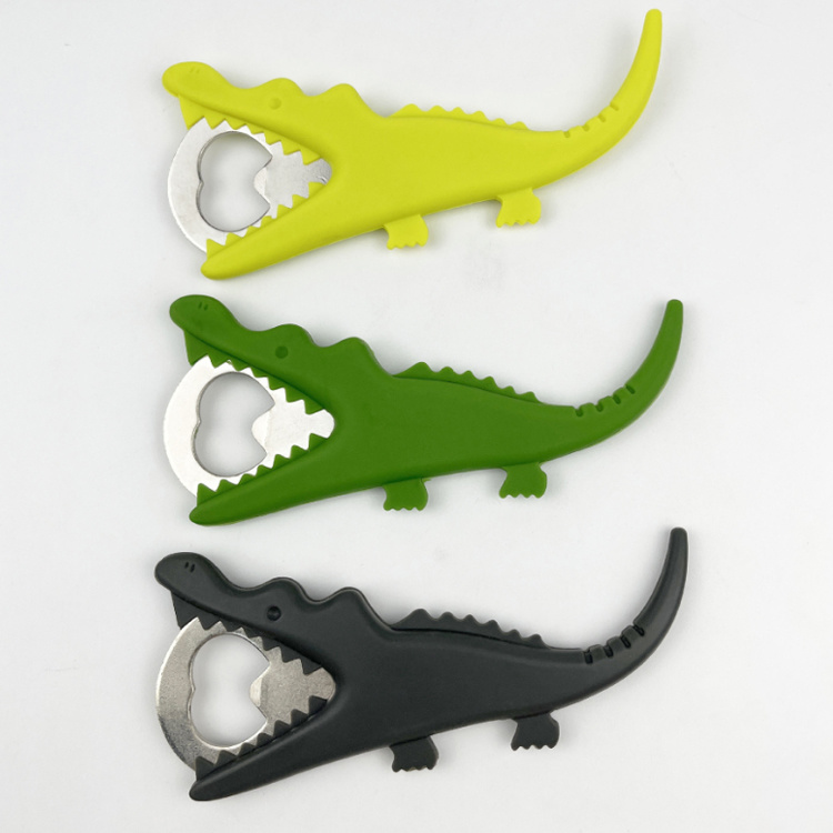 Wholesale Animal Shape PVC Silicone Shark Bottle Opener