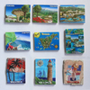 Custom Resin Souvenir Magnet Travel Gift Sweden Norway Souvenir Fridge Magnet