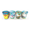 Custom Logo Handmade 1.5 Oz Cancun Souvenir Mexican Shot Glasses