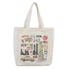 Custom Printing Women Handbag Eiffel Tower Paris France Souvenir Tote Bag