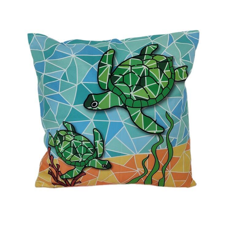 Custom Print Home Decorative Animal Ocean Beach Souvenir Pillow Covers