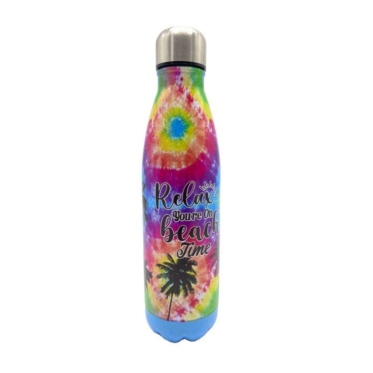 Custom Logo Print Stainless Steel Tourist Souvenir Can Shape Water Bottle