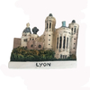 Custom Resin Craft Collection 3D Lyon France Fridge Magnet Travel Souvenir Fridge Magnet