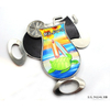 Customize OEM Wholesale Personalized Zinc Alloy Tourist Souvenir Fridge Magnet Ocean Bottle Opener for Beach