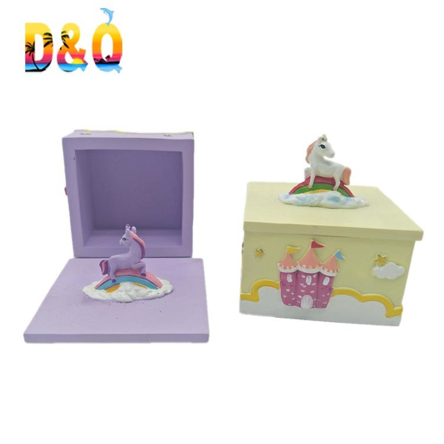 Custom Souvenir Gift Resin Jewelry Box Trinket Box