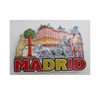 Custom Printing Spain Tourism Gift Resin Souvenir Magnet Madrid Souvenir Fridge Magnet