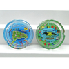 Custom Round Shape Beach Clear Glass Ashtray for Souvenir Gift