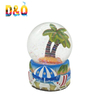 Resin Beach Water Globe Custom Water Ball Souvenir