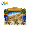 Custom Logo Jamaica Beach Souvenir Gift Polyresin Picture Photo Frame