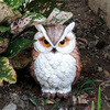 Home Garden Owl Decor Life Size Animal Statue Resin Owl Figurine