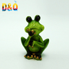 Custom Animal Figurine Resin Frog Statue Yoga Frog for Home Decor