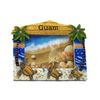 Custom Beach Island Resin Magnet Guam Souvenir Fridge Magnet