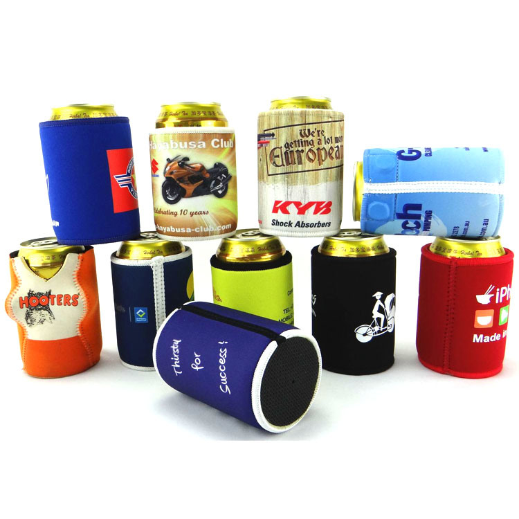 Neoprene Sublimation Drink Bottle Holder Can Cooler for Beer Custom with OEM Logo