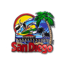 Custom 3D Rubber San Diego Souvenir Fridge Magnet