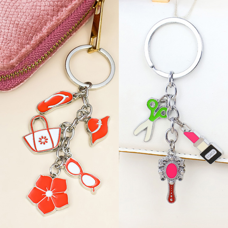 Charm Collection Surf Beach Ocean Collection Souvenir Keychain Pendant Creative Bag Accessories Gift Key Ring