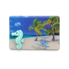 Custom Beach Souvenir Epoxy Sand Bottle Fridge Magnet