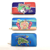 Custom Printing Pattern Tourist Beach Souvenir PU Leather Coin Pouch Turtle Coin Bag Wholesale