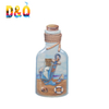 Customized Tourist Resin Bottle Shaped Maritime Gifts Nautical Souvenir Fridge Magnet