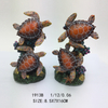 Tourist Souvenir Beach Animal Figurine Resin Turtle Statue