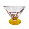 Custom Logo Party Decor Tourist Beach Souvenir Glass Ice Cream Cup