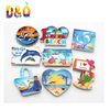 Custom Tourist Souvenir Resin Printed Beach Thailand Vietnam Souvenir Philippines Fridge Magnet