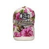 Custom Fashion Cotton Embroidered Logo Beach Souvenir Floral Sports Cap Flower Baseball Cap