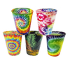 Promotion Gift Custom Logo Tie Dye Shot Glasses Souvenir