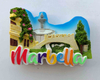 Customized Resin Handmade Spain Sevilla Malaga Souvenir Fridge Magnet