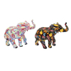 Factory Wholesale Water Transfer Printing Paper Home Decor Resin Elephant Statue