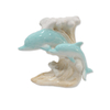 Tropical Beach Ocean Style Animal Craft Home Decor Ceramic Dolphin Figurine