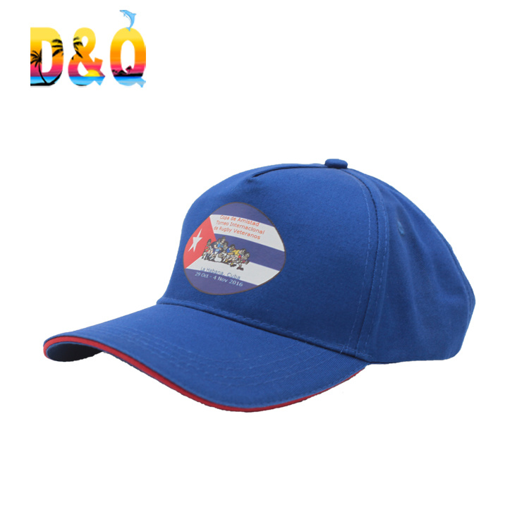 Wholesale Tourist Souvenir Gift Washed Baseball Cap Custom Logo Baseball Cap