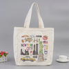 Custom Digital Printing Canvas New York Souvenir Tote Bag