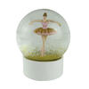 Wholesale Birthday Gift Snow Ball Resin Dancing Girl Ballet Ballerina Snow Globes