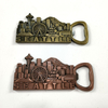 Wholesale Custom Alloy Metal Scotland Souvenir Fridge Magnet Bottle Opener